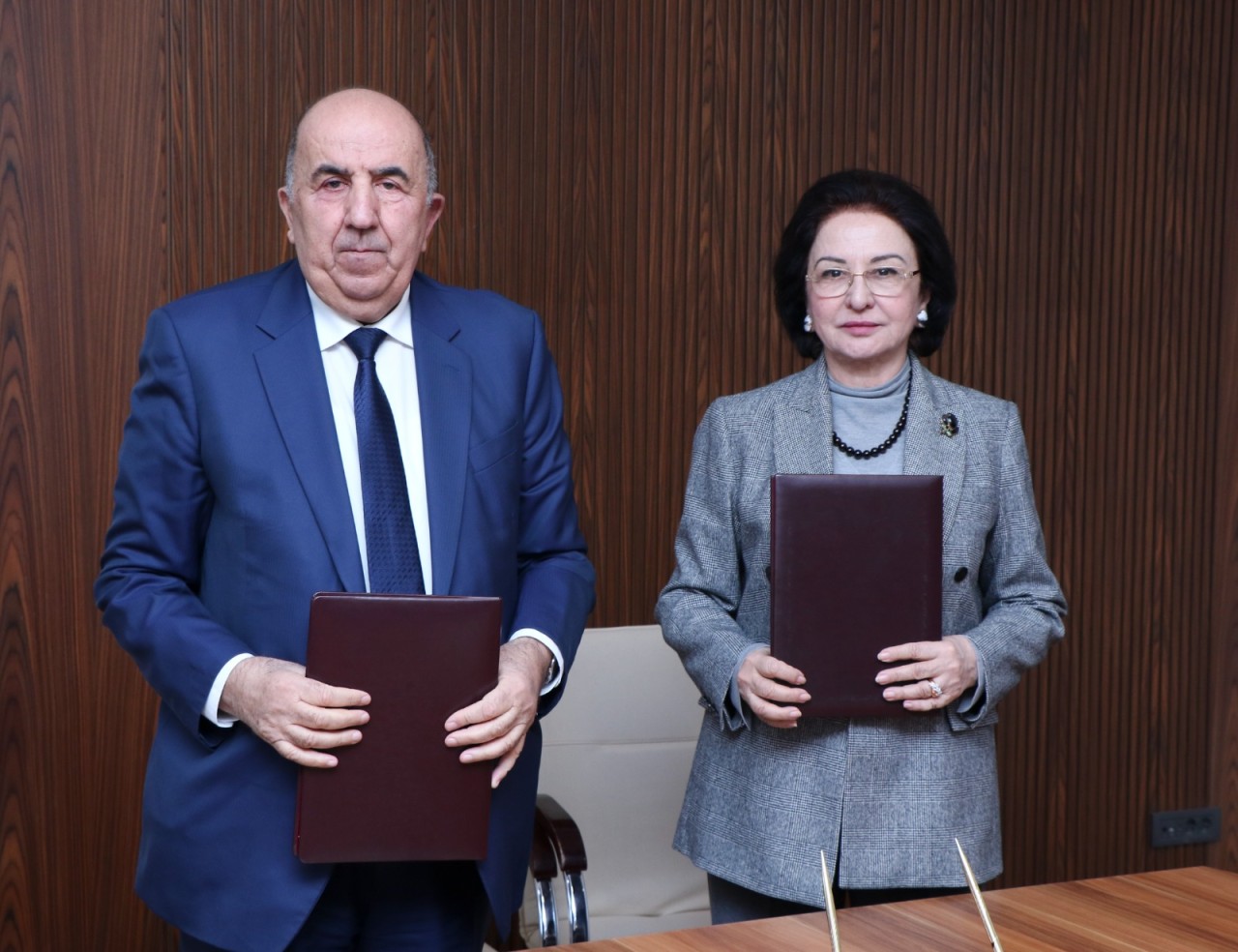 AzMİU və bu institut arasında memorandum imzalandı - FOTOLAR